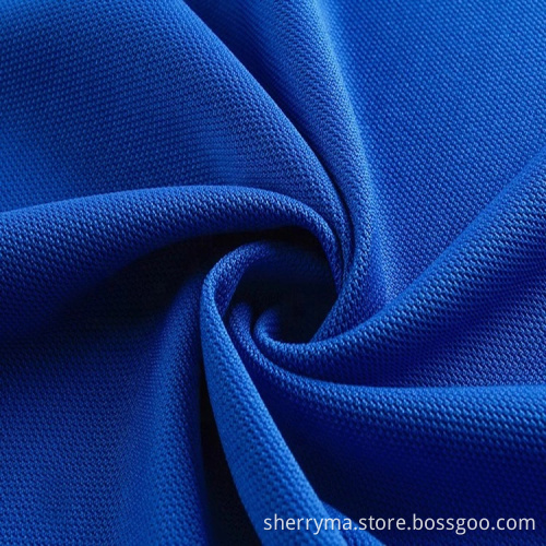 useful customized poly pique knitted t-shirt fabric